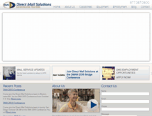 Tablet Screenshot of directmailsolutions.com